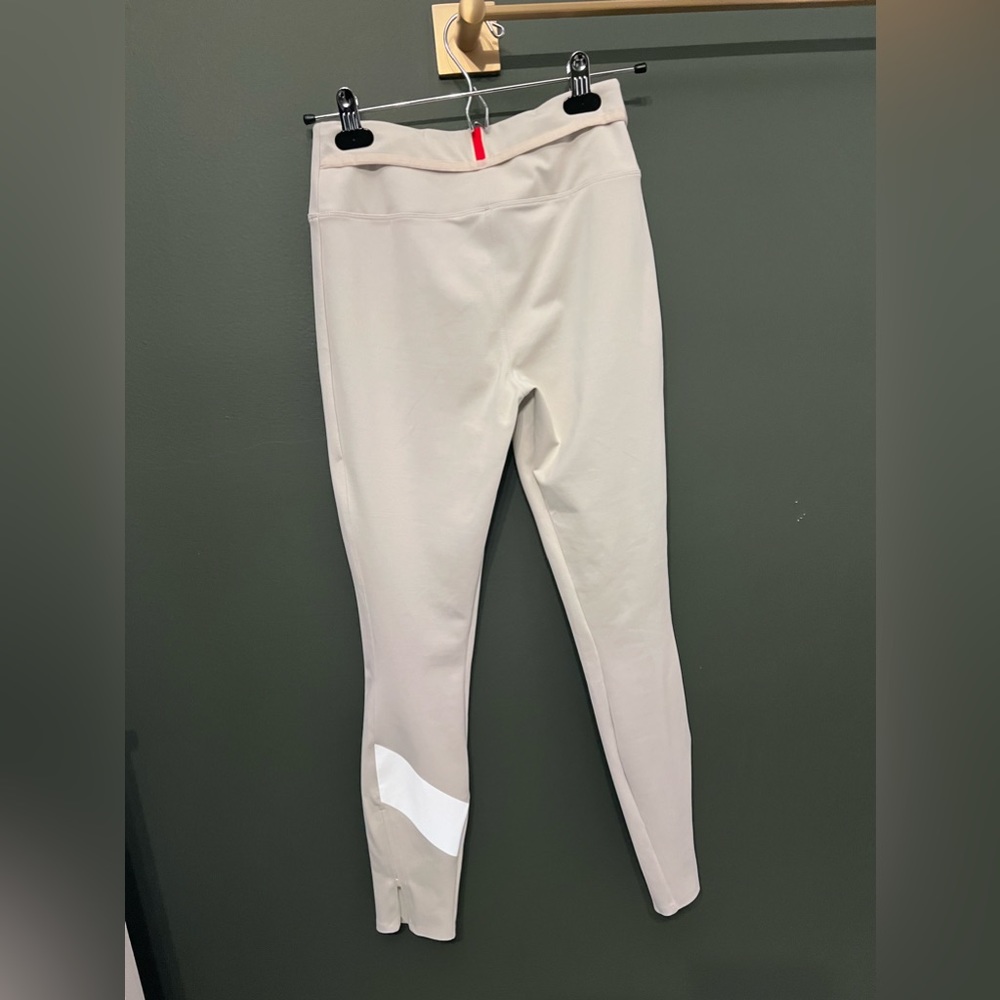 NDO tights, double layer & wind, blocking,high-rise,  w/reflective details.